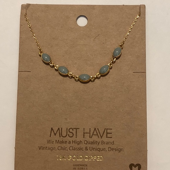 Must Have Jewelry - Must Have Grey Bead Necklace